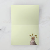 グリーンハットナイトカードのフィンチ カード (内部)