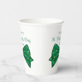 グリーンハッピーセントパトリックの日2024 紙コップ (右)