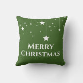 グリーンハッピーホリデーズメリークリスマス クッション (裏面)