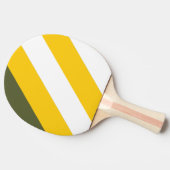 グリーンハニーノスタルジックはっきりしたストライプ 卓球ラケット (横)