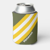 グリーンハニーノスタルジックストライプな名前 缶クーラー (缶裏面)