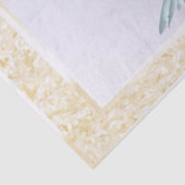 グリーンハミングバードとピンクの花の切り離し 薄葉紙 (詳細)