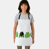 グリーンハムスターお尻 エプロン (インサイチュ)