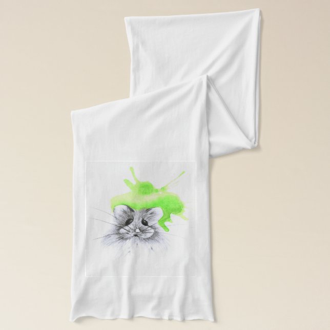 グリーンハムスター スカーフ (左)