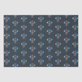 グリーンハロウィーンの魔女と幽霊 薄葉紙