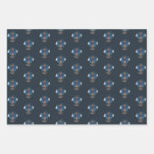 グリーンハロウィーンウィッチ ラッピングペーパーシート (正面)