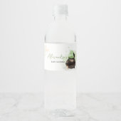 グリーンハロウィーンAベビーは赤ちゃんシャワーを醸造している ペットボトルラベル (正面)