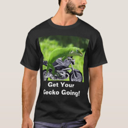 グリーンハワイアンゲッコライダーダークTシャツ Tシャツ