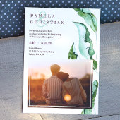 グリーンハワイアントロピ葉カル結婚ズ 招待状