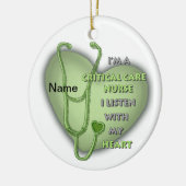 グリーンハートクリティカル気にナース セラミックオーナメント (左)