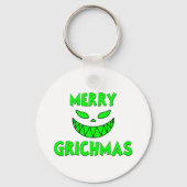 グリーンハートグランチスクリスマスラブフェスティバルホリデー キーホルダー (裏面)