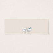 グリーンハートツリーオンアイボリー結婚ズドリンクチケット (裏面)