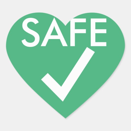 グリーンハート安全ダイエット ハートシール (正面)