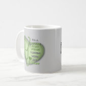 グリーンハート循環器看護師 コーヒーマグカップ (正面左)