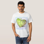 グリーンハート眼科ナース Tシャツ (正面フル)