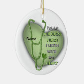 グリーンハート空力ナース セラミックオーナメント (右)