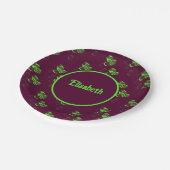 グリーンハート紙プレート ペーパープレート (アングル)