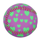 グリーンハート野球 野球ボール (正面左)