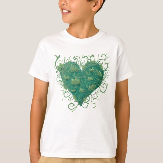 グリーンハート Tシャツ (正面)