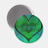 グリーンハートbff マグネット (正面/裏面)
