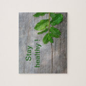 グリーンハーブで健康を保つ ジグソーパズル (縦)