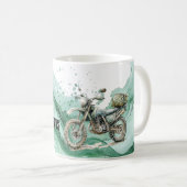 グリーンバイクアドベンチャー コーヒーマグカップ (正面右)