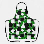 グリーンバウハウスコラージュ エプロン (正面)