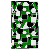 グリーンバウハウスコラージュ スモールペーパーバッグ (裏面)