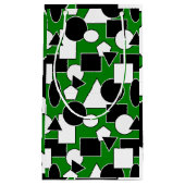 グリーンバウハウスコラージュ スモールペーパーバッグ (正面)