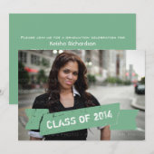 グリーンバグランジナーグラード招待状 招待状 (正面/裏面)