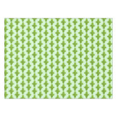 グリーンバジルリーフ葉のハーブガーデン料理 テーブルクロス (正面(横))