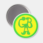 グリーンバスの冒険 – GBAマグネット マグネット (正面/裏面)