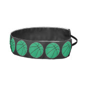 グリーンバスケットボールプレイヤーカスタムーのジャージーナンバーガールズ アスレチックヘッドバンド (右)