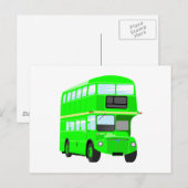 グリーンバス ポストカード (正面/裏面)
