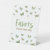 グリーンバタフライパーティーフェアーズ テーブルサイン (正面)