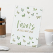 グリーンバタフライ パーティーフェイバーズ テーブルサイン (インサイチュ)