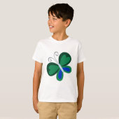 グリーンバタフライTシャツ Tシャツ (正面フル)