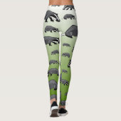 グリーンバッジャーレギンス レギンス (裏面)