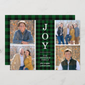 グリーンバッファローチェック4写真 シーズンカード (正面/裏面)