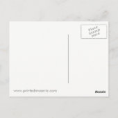 グリーンバナナリーフカラークローズアップ詳細写真2 ポストカード (裏面)