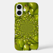 グリーンバナナ万華鏡のように千変万化するパターンアートプリント/グラフィック Case-Mate iPhoneケース (裏面)