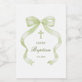 グリーンバプテスマ ワインラベル (シングルラベル)