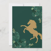 グリーンバラフローラカントリーウェスタンキンセアニェラ 招待状 (裏面)