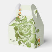 グリーンバラ結婚フローラテーマ フェイバーボックス (裏面サイド)