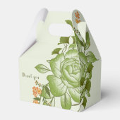 グリーンバラ結婚フローラテーマ フェイバーボックス (正面サイド)