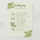 グリーンバラ結婚フローラテーマ プログラム (正面)