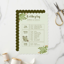 グリーンバラ結婚フローラテーマ プログラム