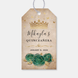 グリーンバラ金ゴールドクラウンありがとうお願い ギフトタグ