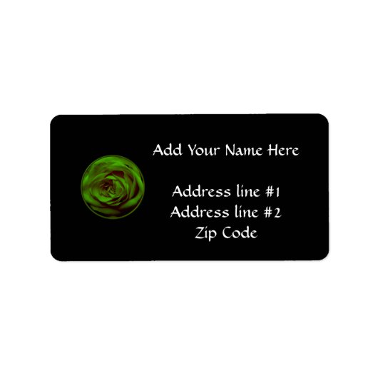 グリーンバラ ラベル (正面)