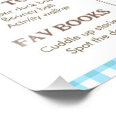 グリーンバルーントラクター誕生日マイルストーンポスター フォトプリント            (角)